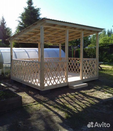 Фасадчики,пристрой к дому,беседки,гаржи и т.д