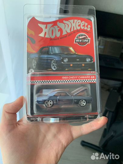 Hot wheels rlc chevy camaro 1969