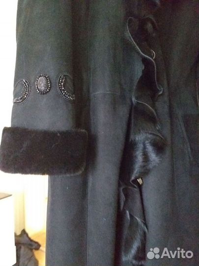 Дубленка натуральная женская 52 54