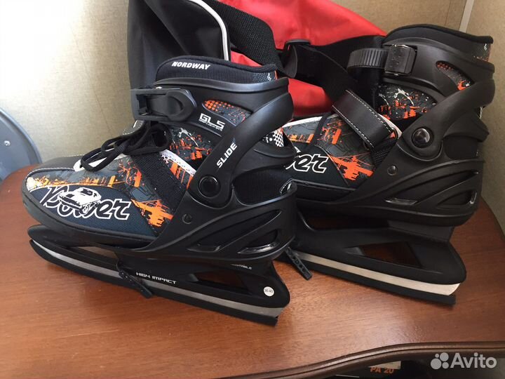 Коньки хоккейные