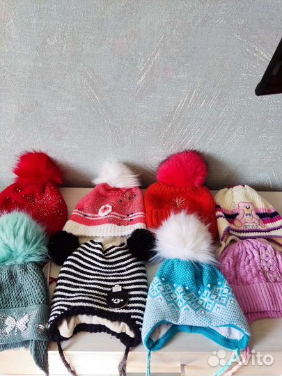 Шапки для девочки мальчика
