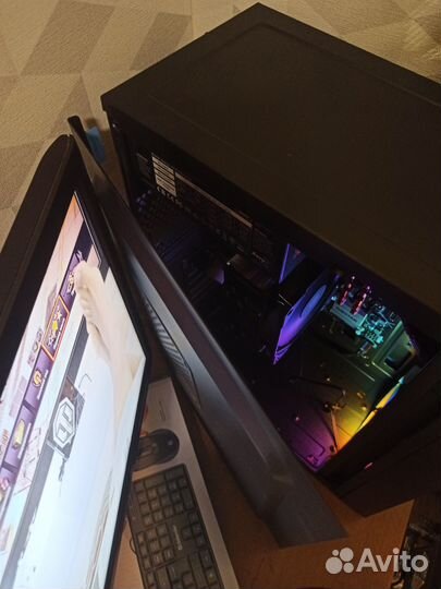 Игровой компьютер i7/16Gb/RX470/23
