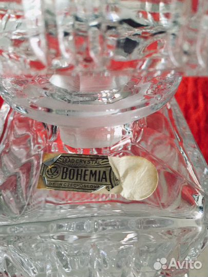 Штоф хрустальный bohemia 0,8 л