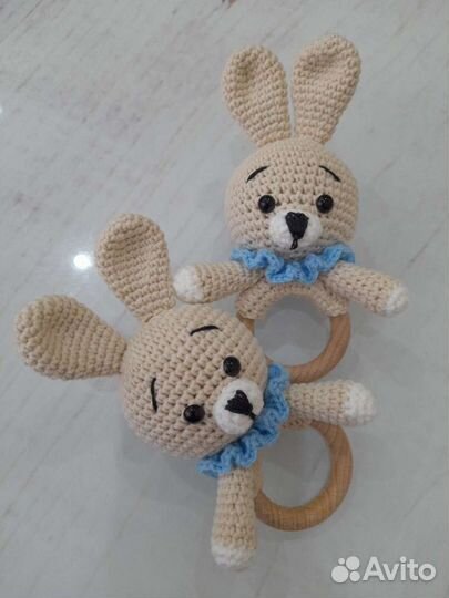 Вязаные погремушки