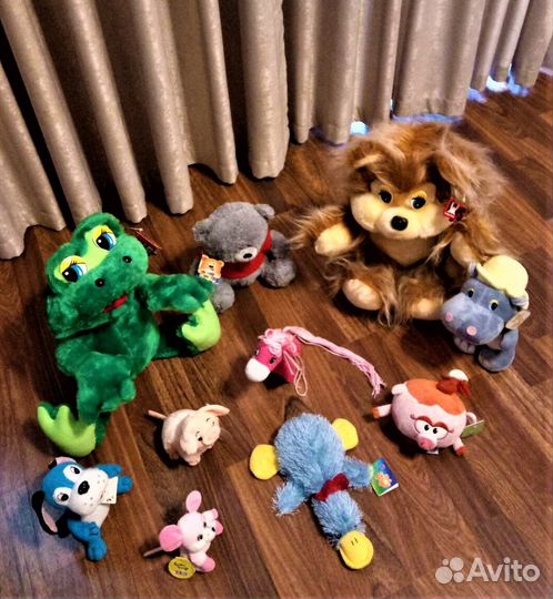 Новые Мягкие игрушки большие и маленькие