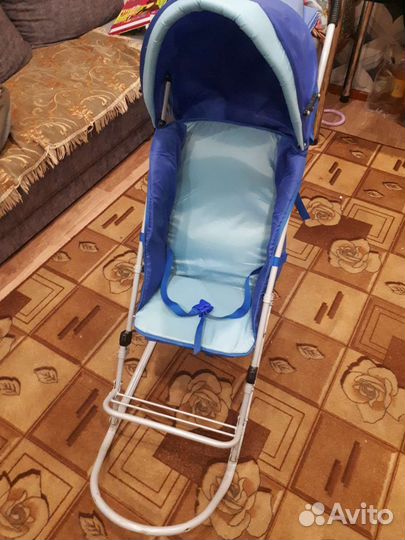 Детские санки с колесиками