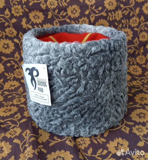 Папаха из каракуля, размеры 56