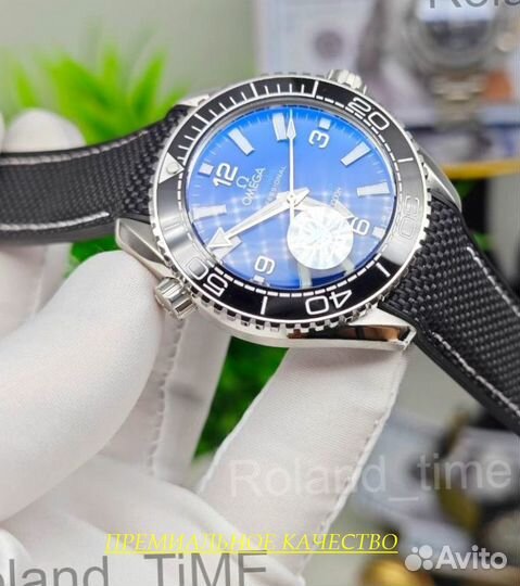 Красивые механические мужские часы Omega Seamaster