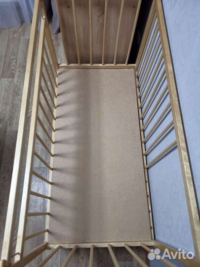 Детская кроватка с матрасом 120*60