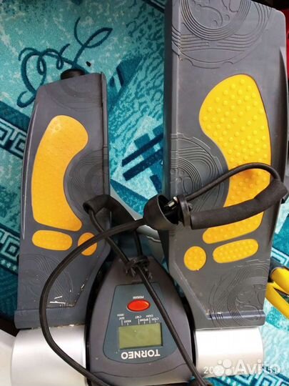 Степпер поворотный с эспандерами Torneo