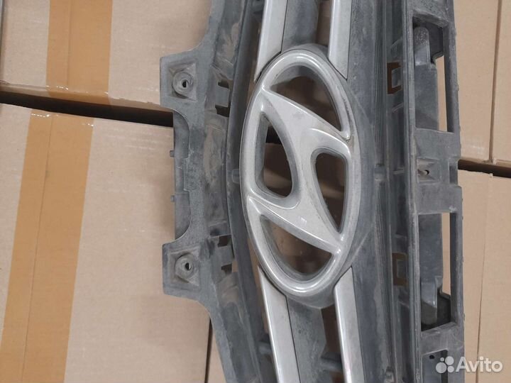 Решётка на hyundai