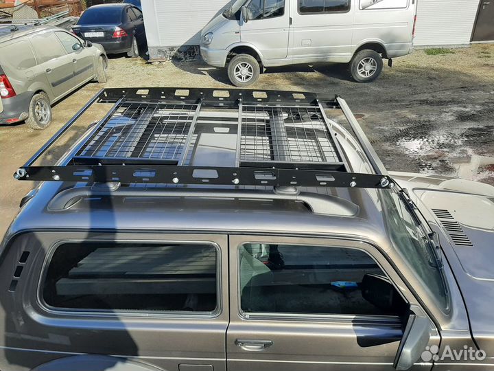 Корзина багажник на крышу универсальная, Пт Груп