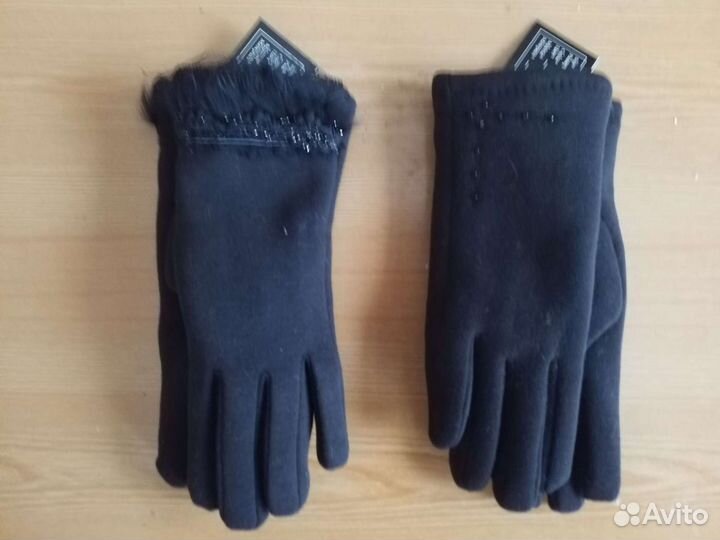 Перчатки зимние женские новые