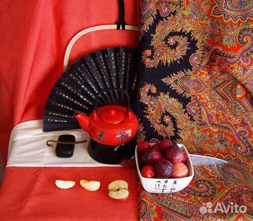 Павловопосадская шаль (платок) Волшебный узор - 18