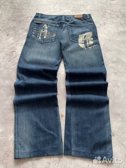 Ruff Riders Реп Джинсы Хип Хоп Винтаж