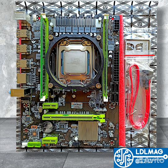 Новый комплект LGA 2011 X79 + Xeon 2670 v2 +16GB