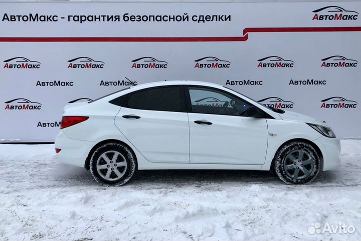 Hyundai Solaris 1.4 AT, 2013, 195 460 км