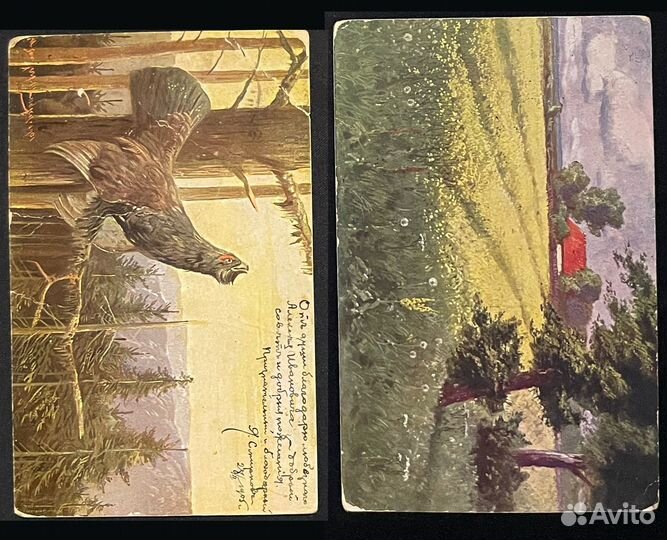 Старинные открытки 1