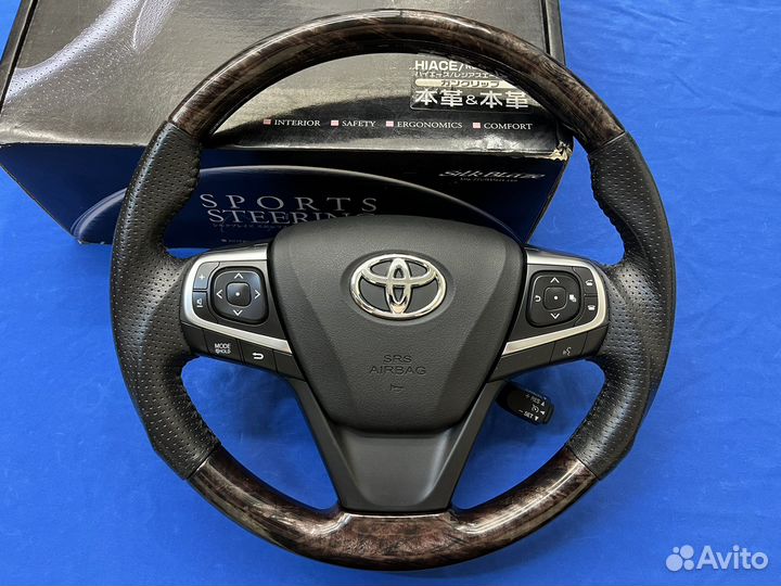 Анатомический руль с косточкой Toyota Camry 55