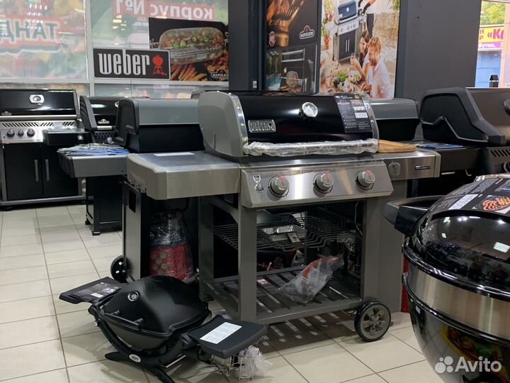 Газовый гриль weber genesis 310