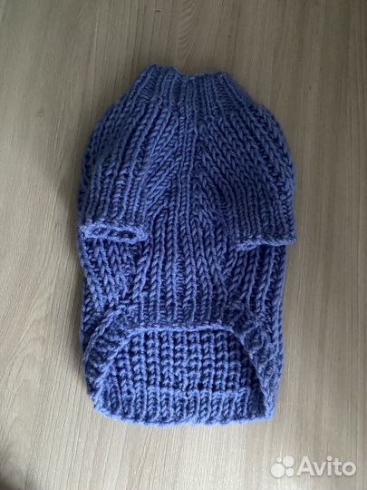 Вязаный свитер для собаки