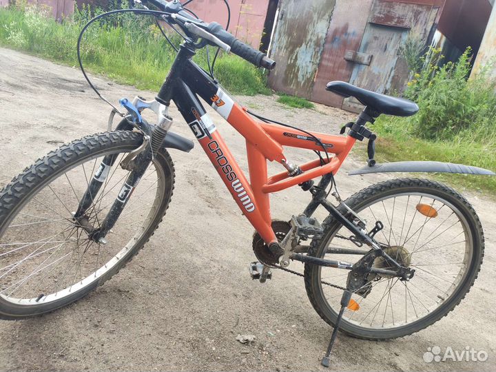 Велосипед горный колеса 26 дюймов бу