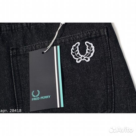 Джинсы Fred Perry Черные