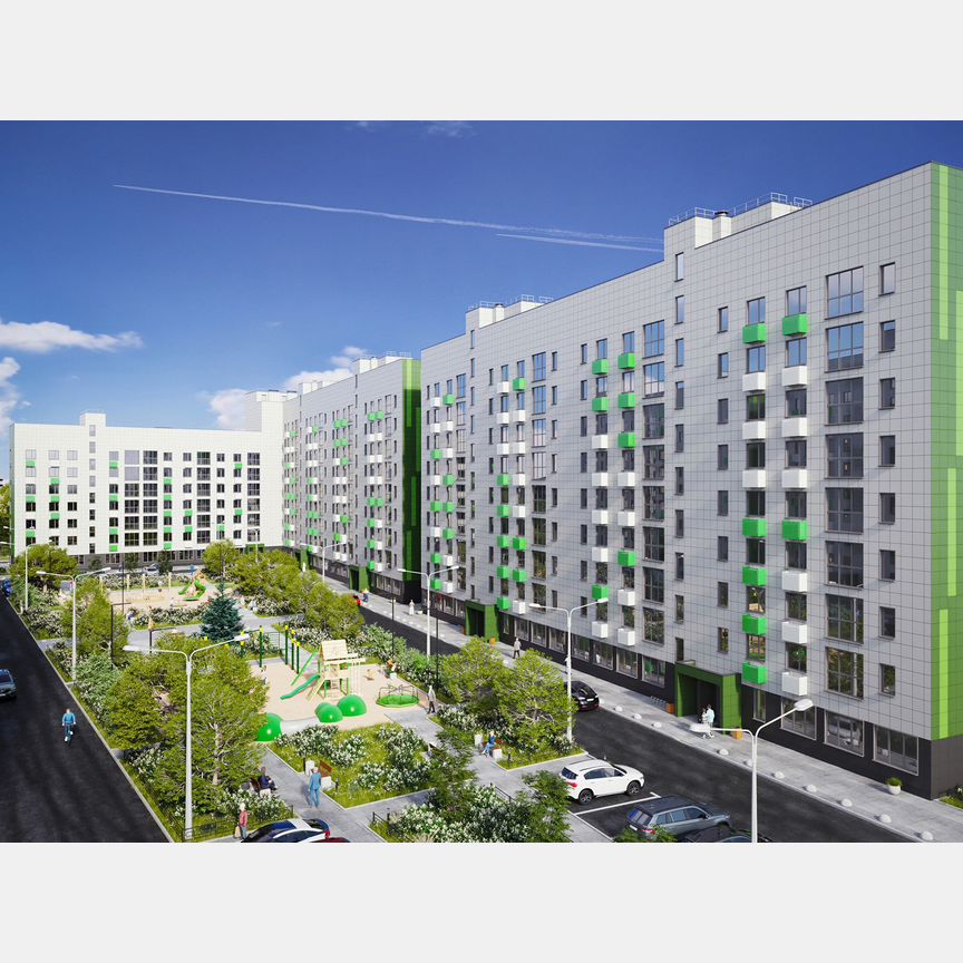 1-к. квартира, 33,9 м², 9/9 эт.