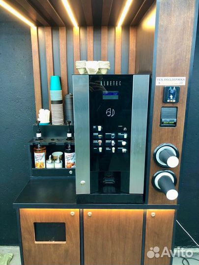 Сеть кофеен самообслуживания (кофепоинтов)