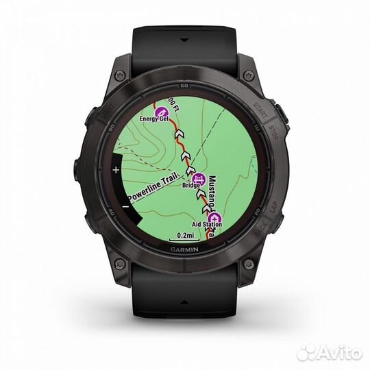 Garmin fenix 7X PRO Sapphire Solar черный