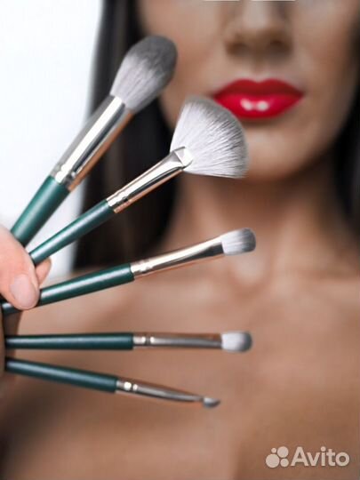 Набор кистей для макияжа в чехле, отличный подарок