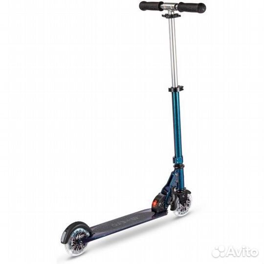 Самокат Micro Sprite LED Pearl Green Purple жемчуж