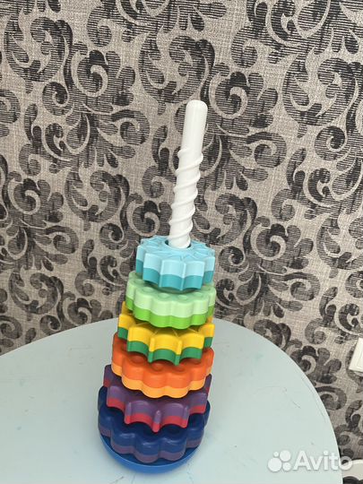 Пирамидка веселые шестеренки