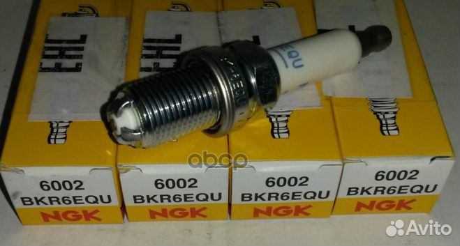 Свеча зажигания 6002 BKR6EQU NGK