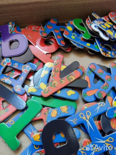 Деревянные пазлы, алфавит, шнуровка