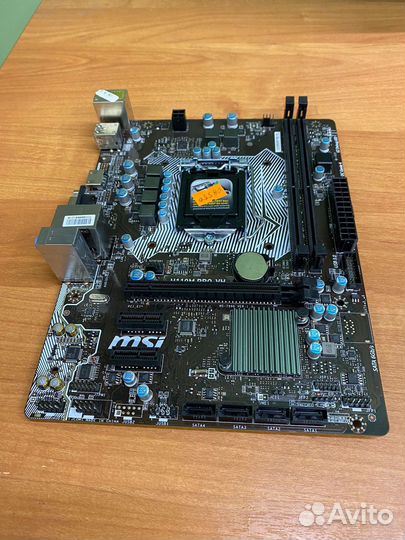 Материнская плата MSI H110M PRO-VH не стартует