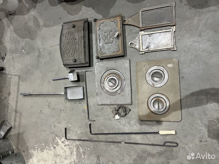 Задвижки чугунные дверки топочные