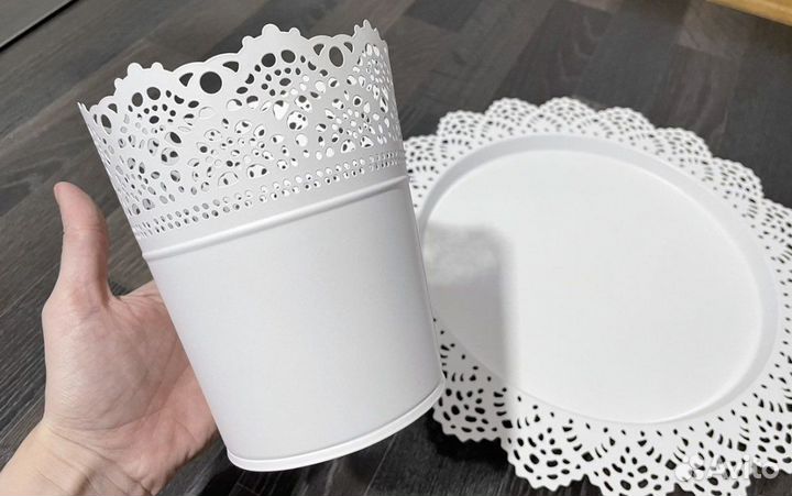 Новое Кашпо и Поднос IKEA