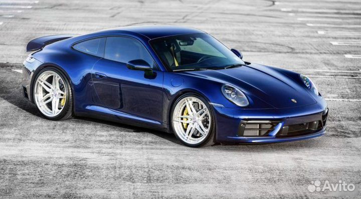 Кованые диски в стиле HRE для Porsche 911 R22