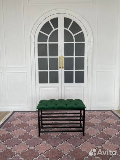 Обувница велюровая