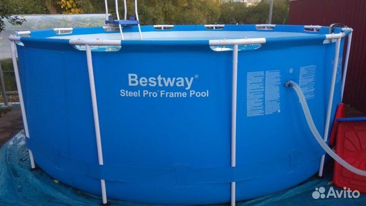 13898 Bestway Каркасный бассейн 366х122. 10250л