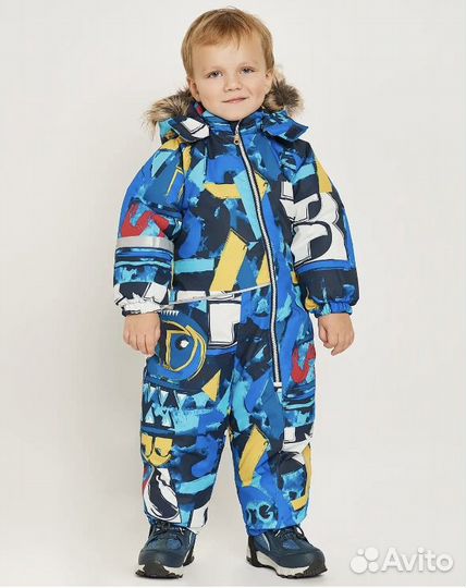 Детский зимний комбинезон 86-92