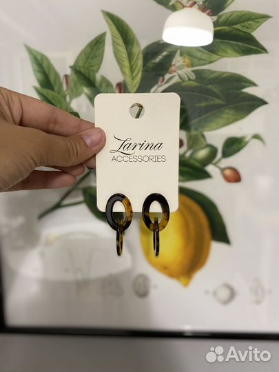 Серьги Zarina