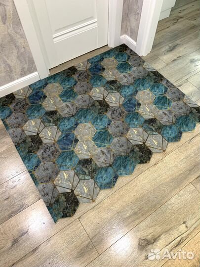 Коврики придверные (пвх+полиэстер)