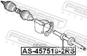 AS-457519-2RS подшипник приводного вала Volvo