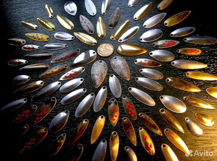 Заготовки для окунёвых блёсен и не только