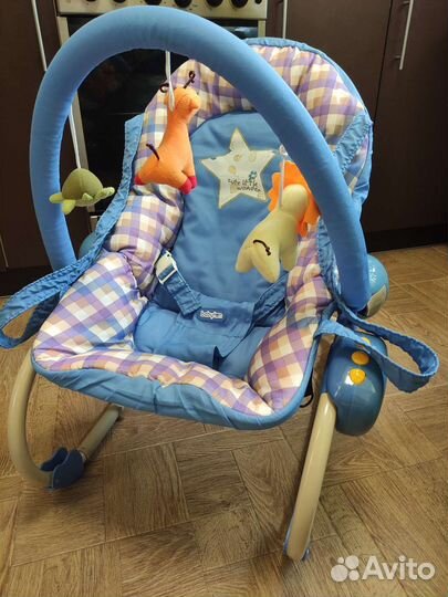 Шезлонг детский babyton