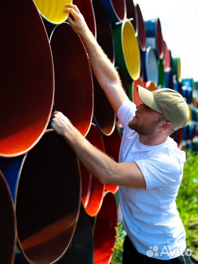 Бочка металлическая пищевая