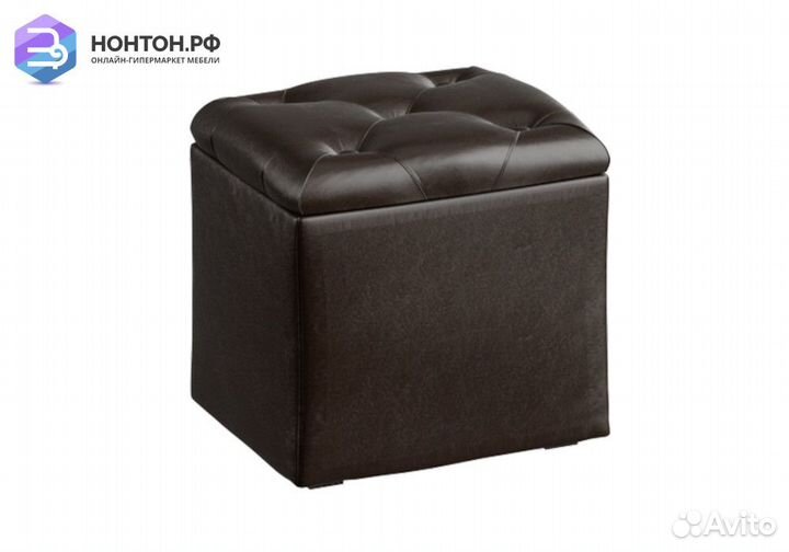 Пуф тип 4 коричневый
