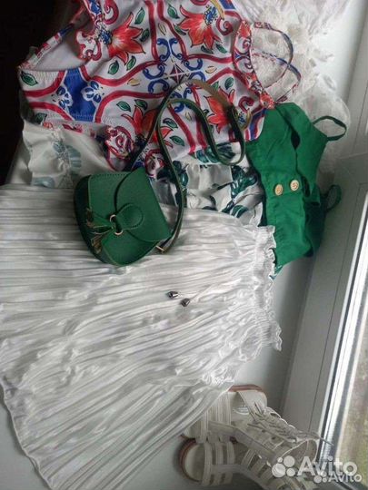 Вещи пакетом на девочку 92 98
